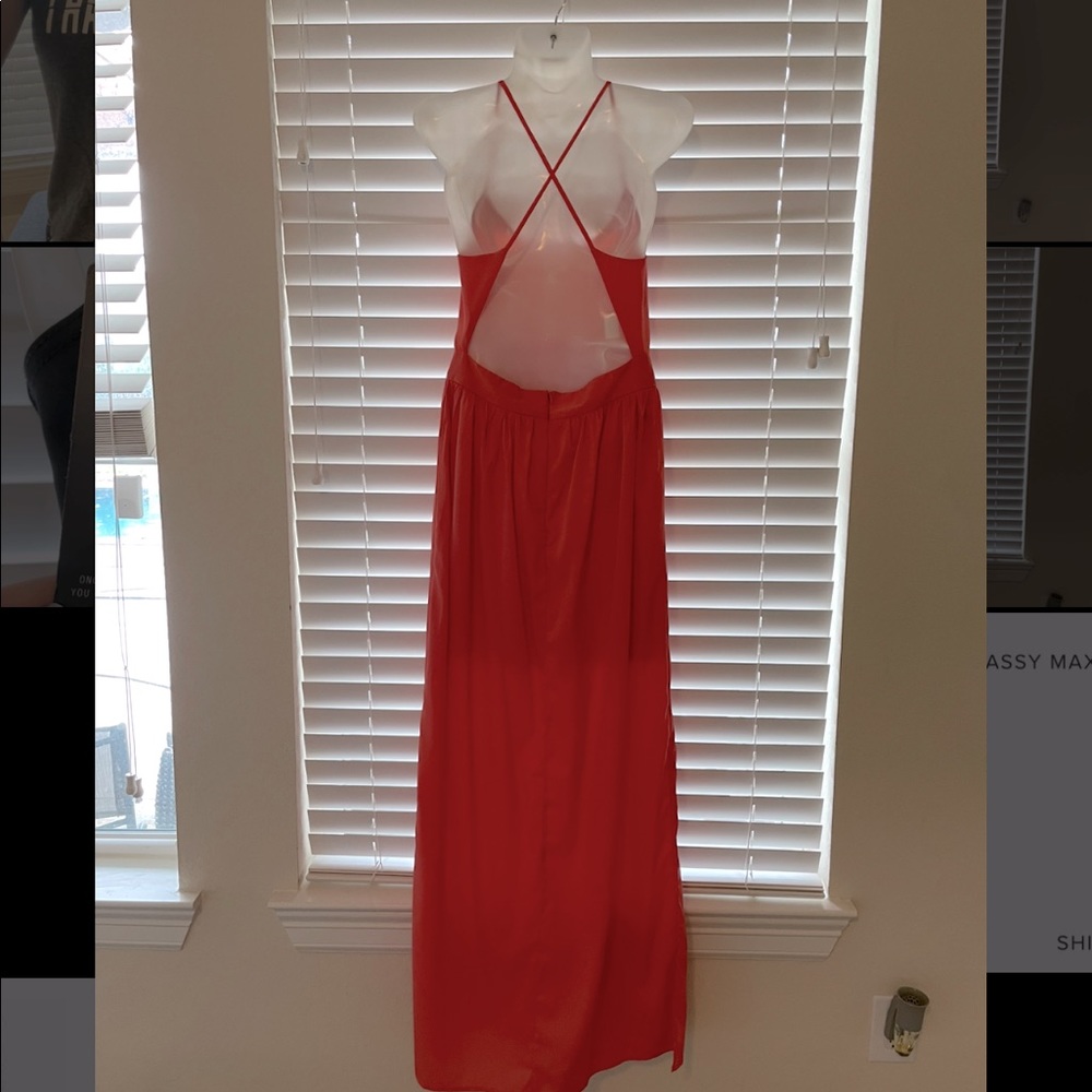 Tobi Coral Maxi Dress
